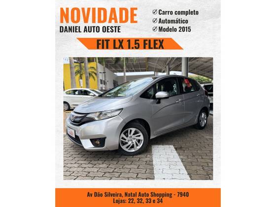 HONDA FIT 1.5 LX 16V FLEX 4P AUTOMÁTICO